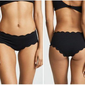 Marysia Spring Scalloped Bottoms - Black Size M